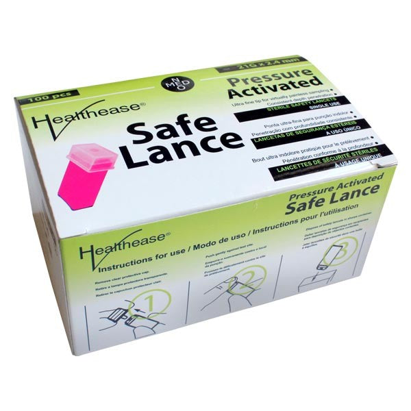 Pressure Activated Safe Lancet