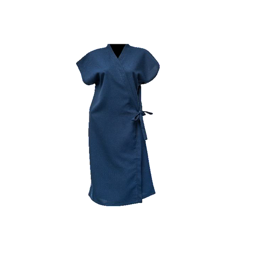 Front Wrap Gown