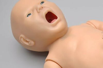 PEDI Blue Newborn S320.100 – Newborn CPR Patient Simulator with SmartSkin™ and OMNI 7
