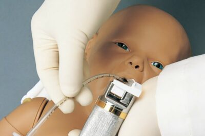 PEDI Blue Newborn S320.100 – Newborn CPR Patient Simulator with SmartSkin™ and OMNI 2