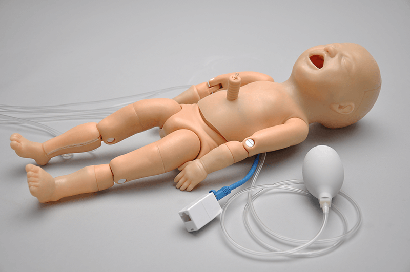 Premie Blue S108 – Premature Newborn Simulator with SmartSkin and OMNI