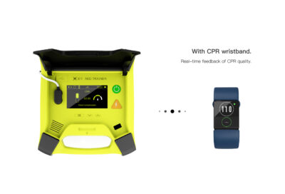 AED CPR XFT-120G Wristband 2