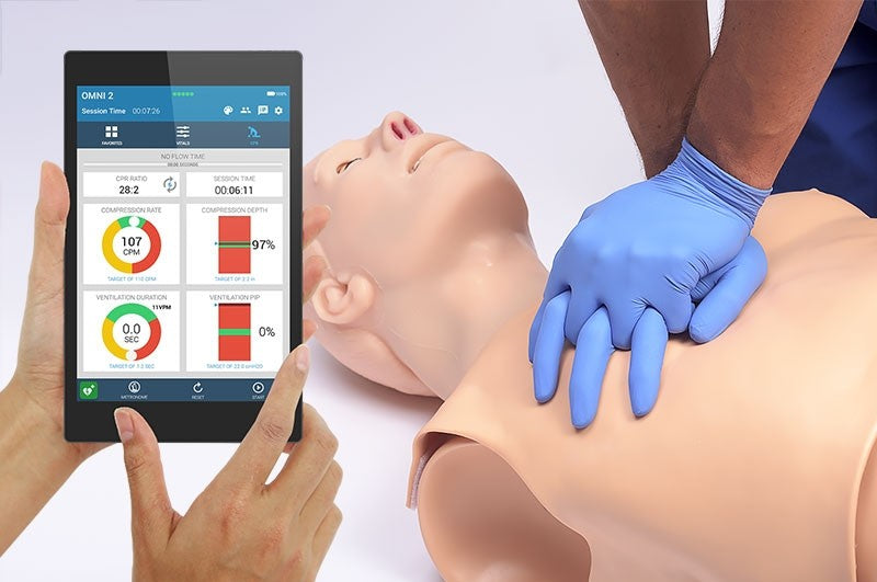 HAL S315.300 Airway, CPR, and Auscultation Skills Trainer with OMNI® 2