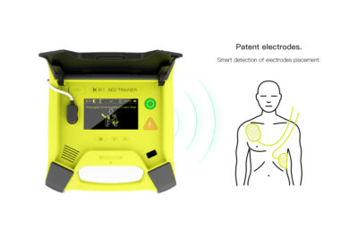 NEW AED Trainer With CPR Feedback. 8