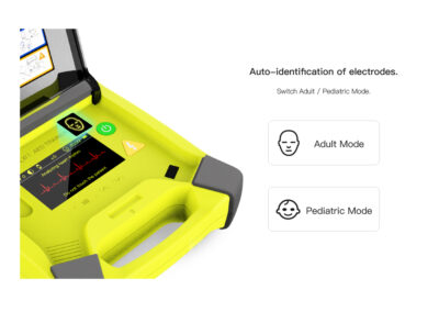 NEW AED Trainer With CPR Feedback. 6
