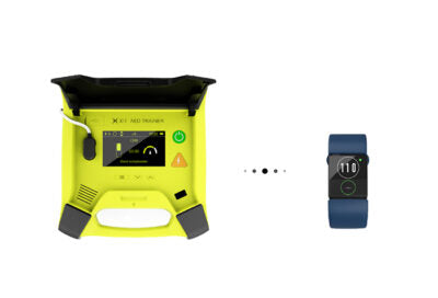 NEW AED Trainer With CPR Feedback. 5