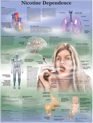 Nicotine Dependence Chart VR1793