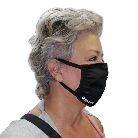 CritiCare® Face Mask with Elastic Loops (4 pack)