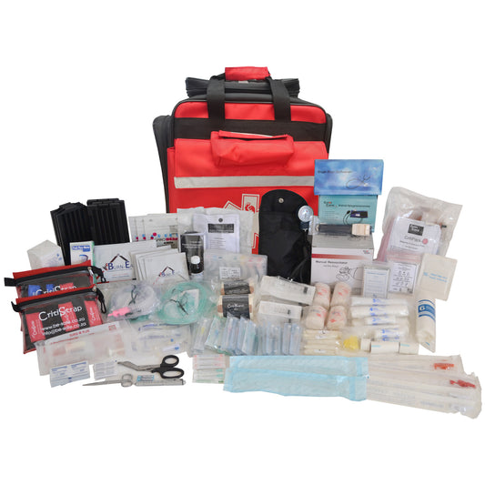 CritiCare® TraumaPAC Jump Bag & Intermediate Life Support contents