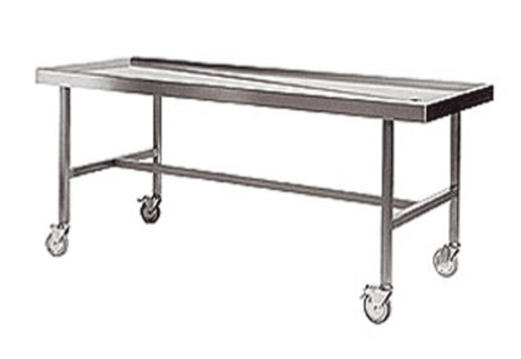 H72230 Heavy Duty Mortuary Table