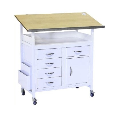 ICU Bed end Trolley