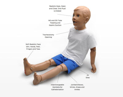 Five-Year-Old Nursing Care Patient Simulator (S150) 2